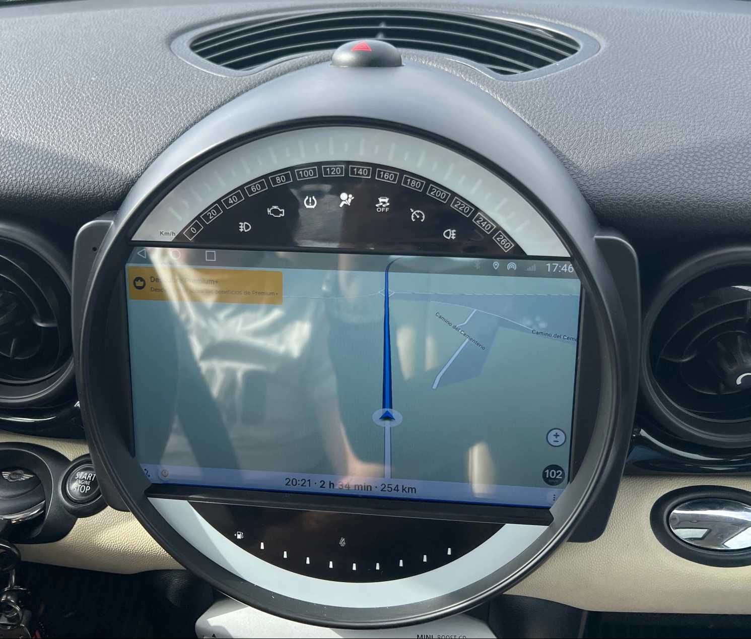 (NOVO) Rádio 2DIN 9" • MINI Cooper • (2006 a 2015) • Android [4+32GB]