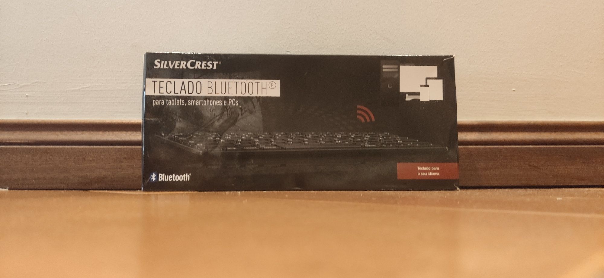 Teclado bluetooth preto silver crest