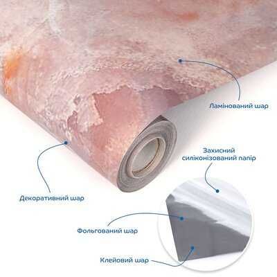 Самоклеюча плівка для оздоблення меблів та приміщення