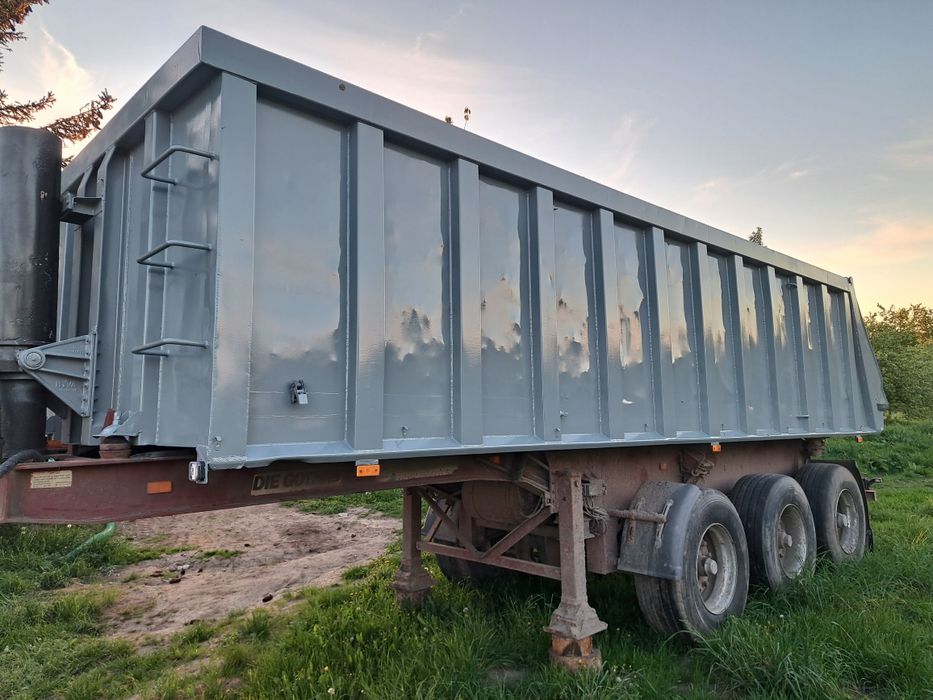 Naczepa wywrotka Stalowa. Schmitz Schwarzmuller Meiller Carnehl BPW