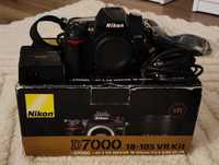 Nikon D7000 Korpus Body z obiektywem Sigma 70-300