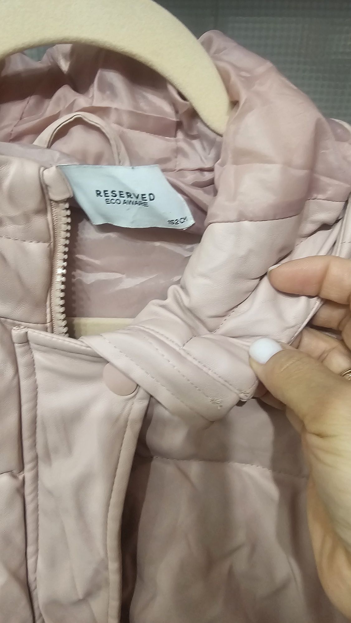 Куртка з екошкіри reserved, розмір 152. Осінння