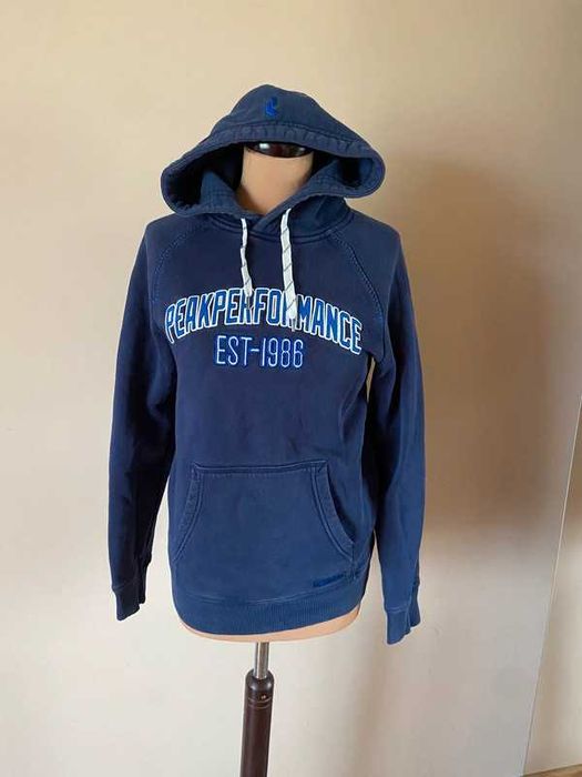 S 36 38 m peak the performance bluza granat oryginał