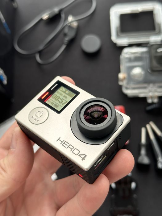Gopro Hero 4 Silver Ekran Wifi 4K
