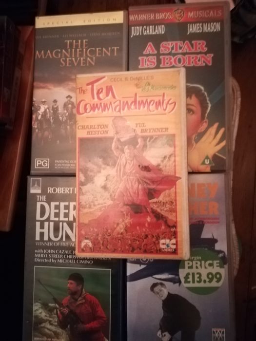 Cinema clássico em vhs