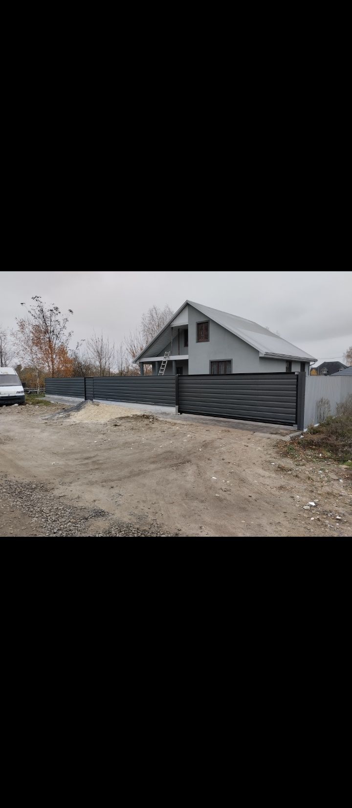 Ворота паркан забор ворота гармошка під ключ жалюзі ранчо Устилуг
