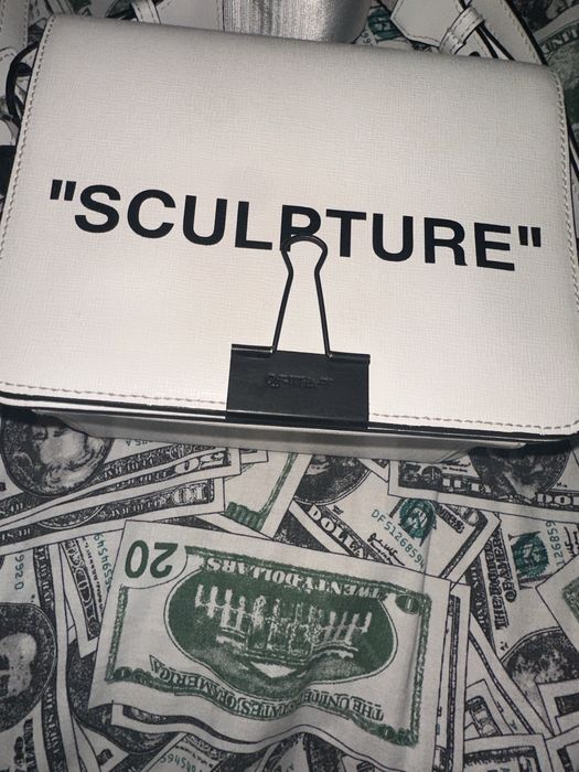 Сумка off white”sculpture”