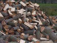 Drewno BUK KOMINKOWE opałowe pocięte i połupane od ręki 300 zł