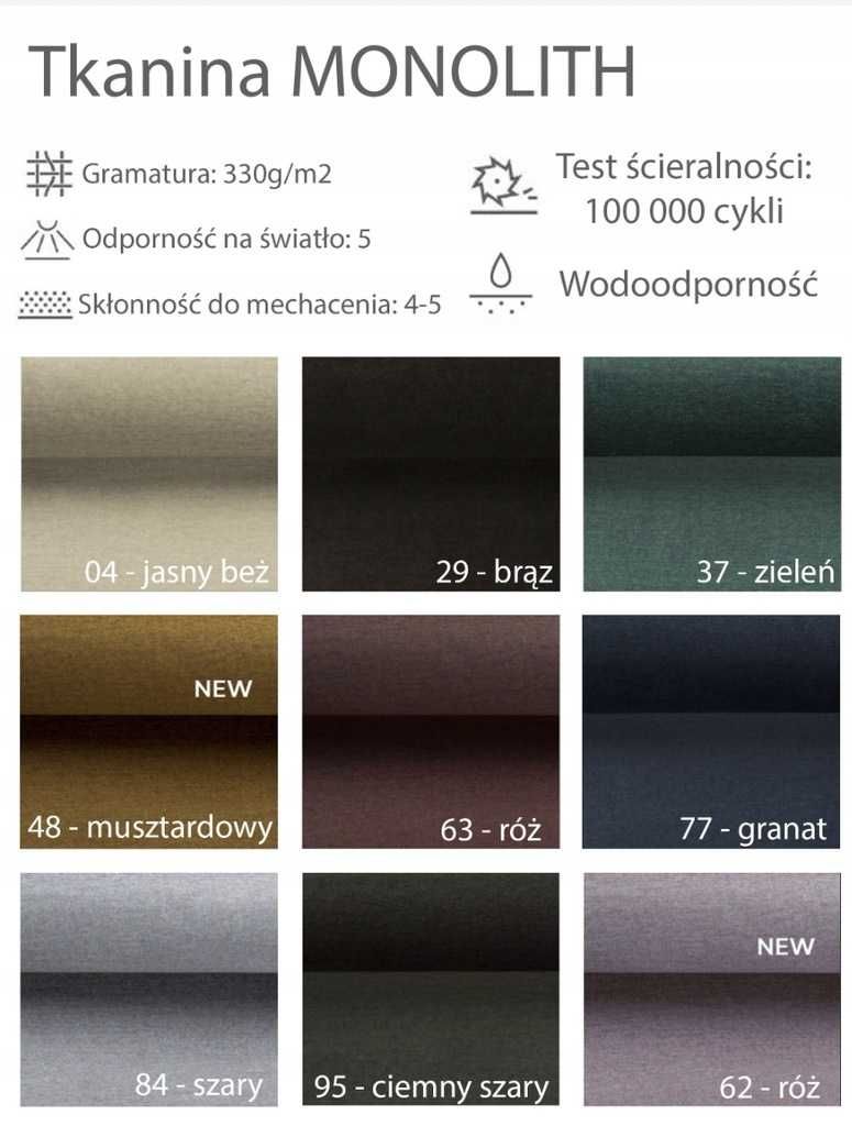 Wygodny zestaw ADA do salonu 3+1+1