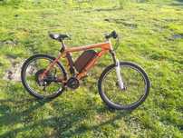 ebike kross level A2 po konwersji silnik 2KW hydraulika ZAMIANA