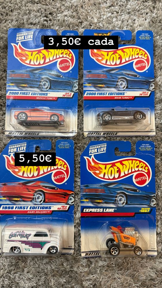 Hot Wheels - carrinhos