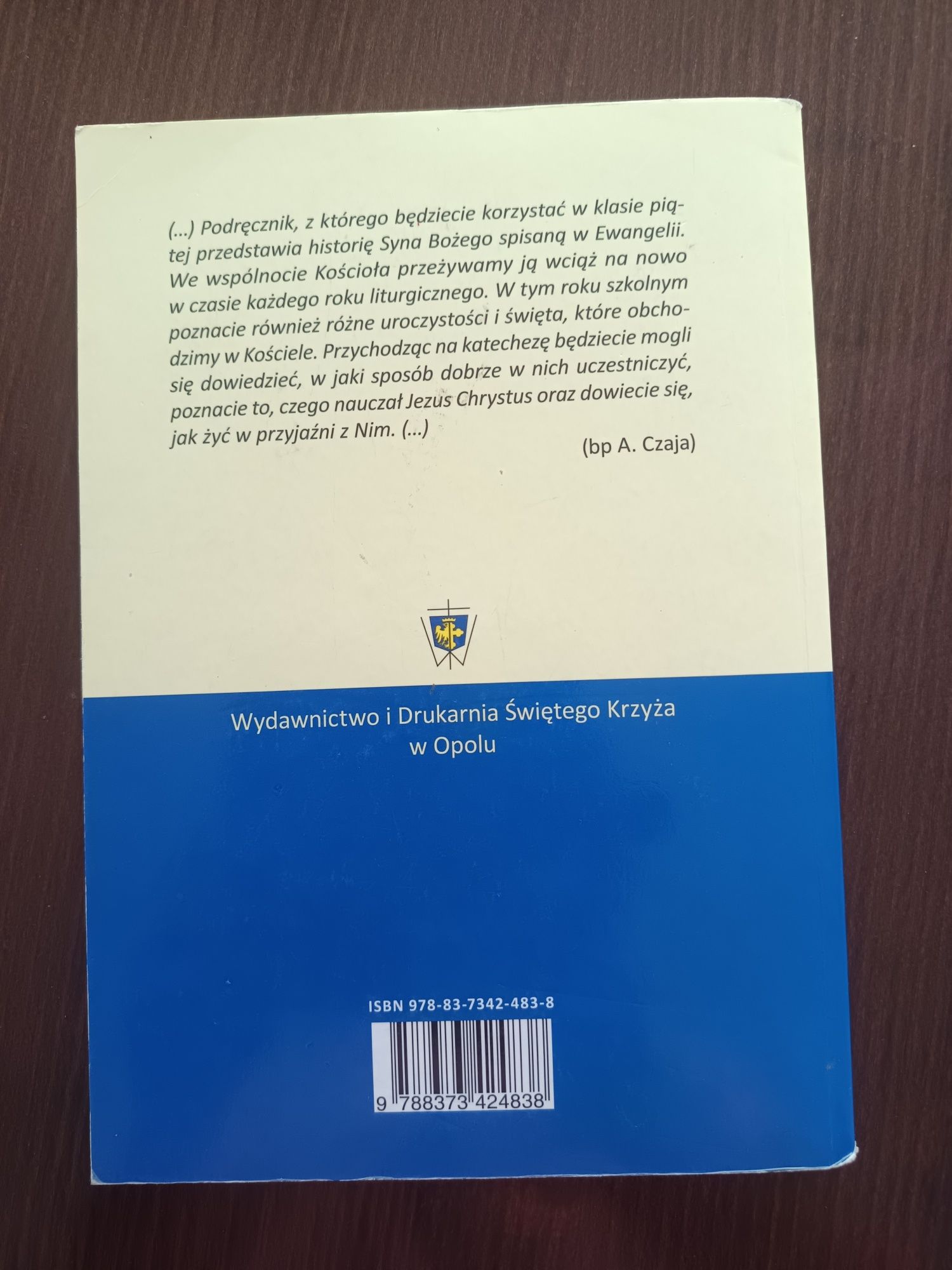 Podręcznik Jezus Chrystus naszym Zbawicielem 5 klasa
