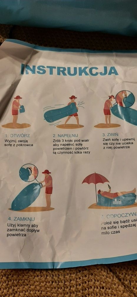 Leżak Lazy Bag, Springos