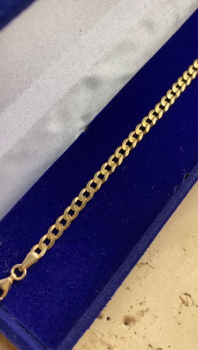 Bransoletka męska złota złoto 585, waga 5g