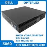 Dell OptiPlex 5060 i7-8700T 8/256 GB DP-HDMI DP USB WiFi+BT (5677)