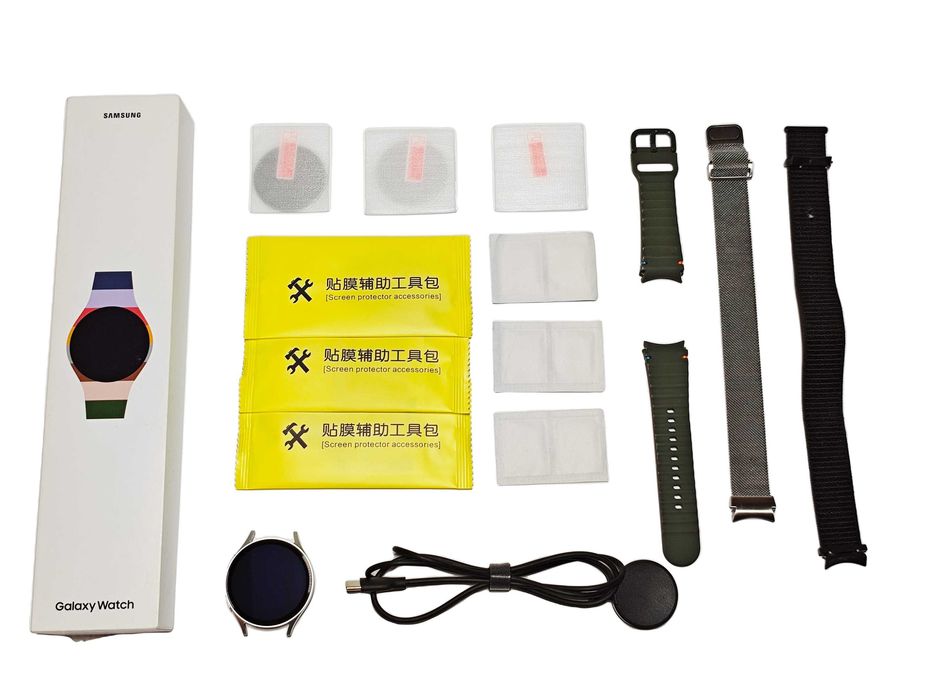 Samsung Galaxy Watch 7 LTE 44 mm, Smartwatch NFC, komplet + akcesoria