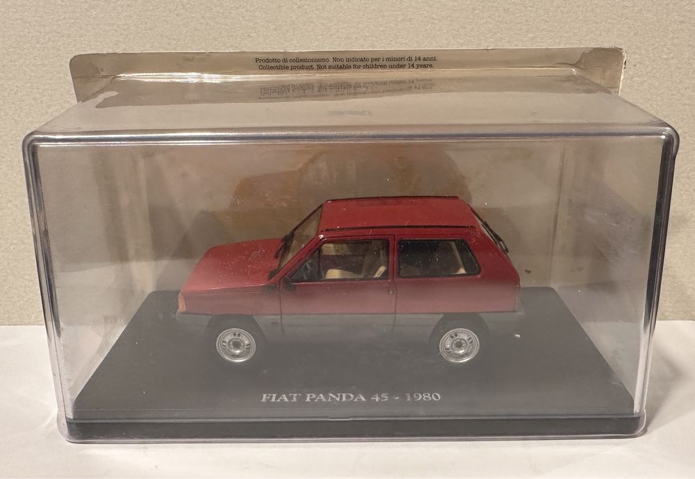 Fiat Panda 45 1:24 Hachette Samochody PRL