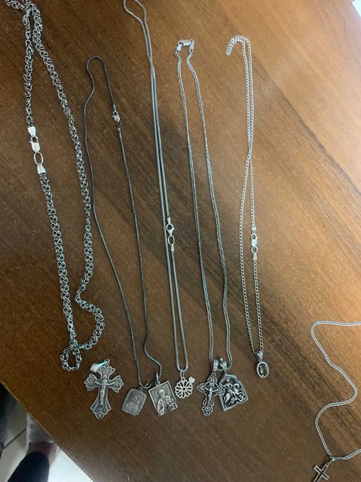 Продам серебрянные цепочки