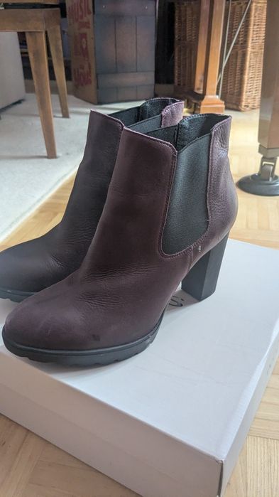 Botki damskie Wojas bordowy rozm 40