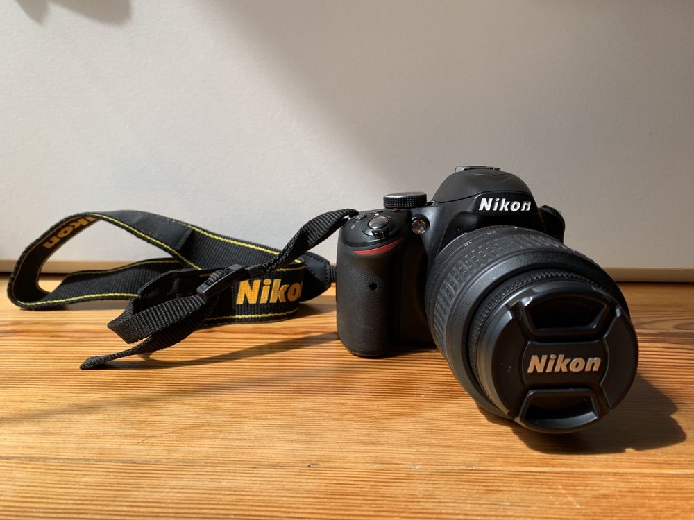 Nikon D3200 obiektyw 18-55 mm