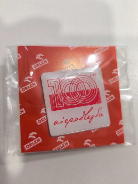 Przypinka 100 lat niepodległości