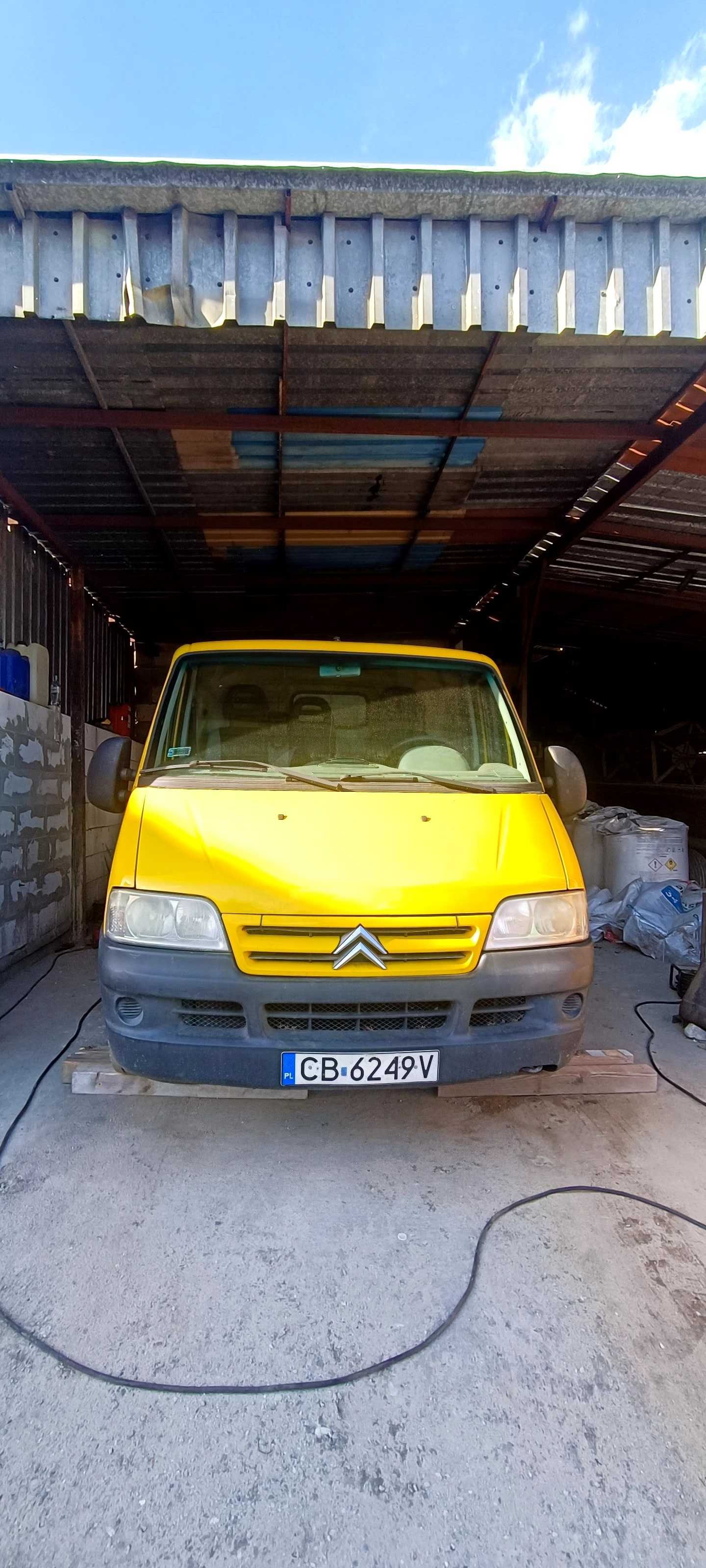 Citroen cena Netto  fv  jumper 2005 r 140 tys km laweta auto