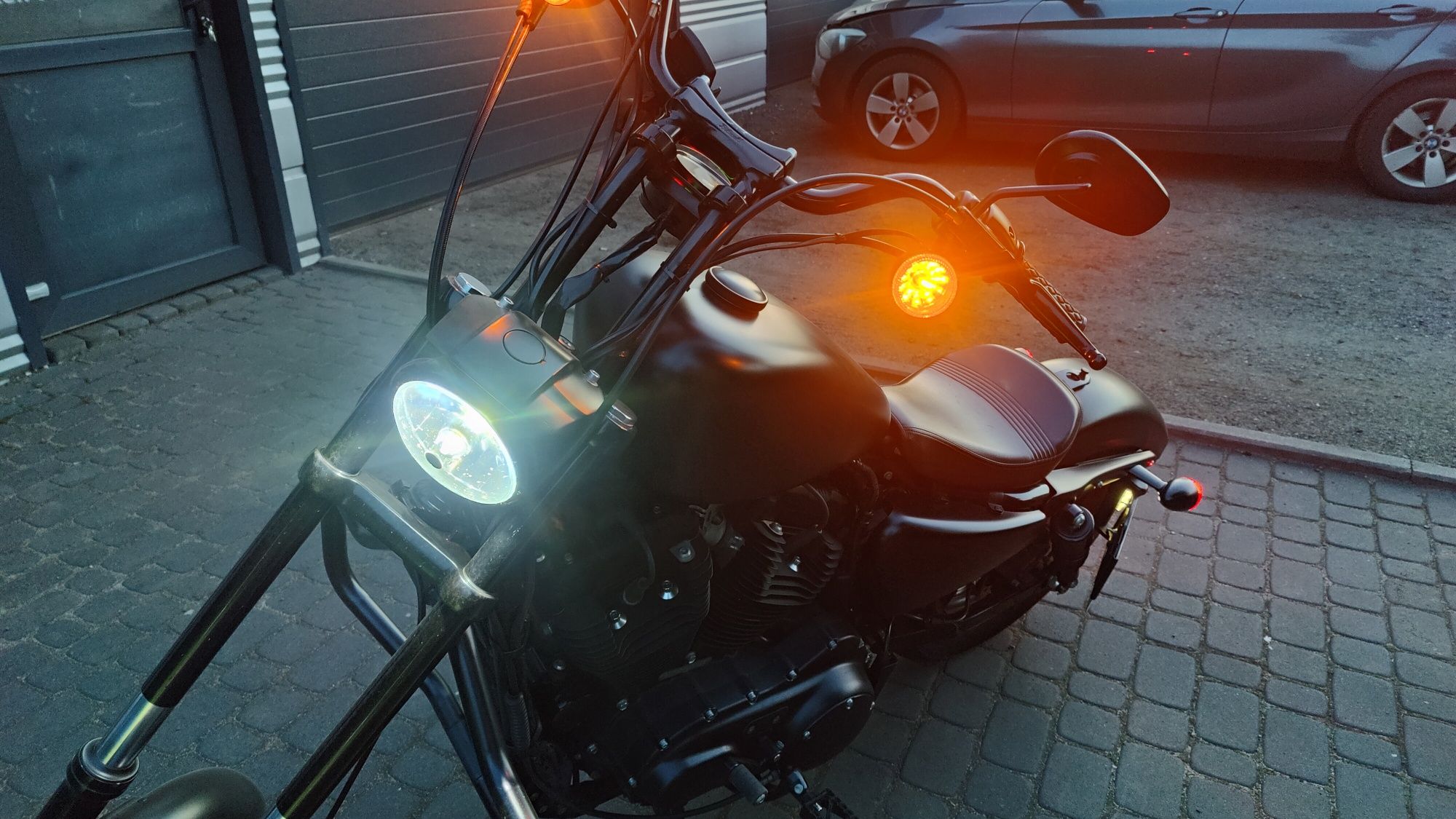 Harley Davidson Sportster XL1200 Matowy