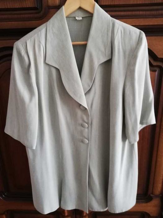 Elegancki żakiet damski (marynarka), rozmiar 46
