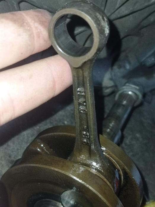 Колінвал honda dio 27 товстий вал