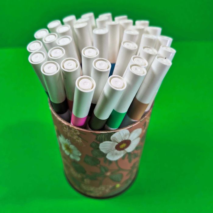 Маркеры фломастеры акриловые новые 36 шт