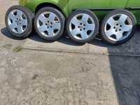 Felgi aluminiowe 4x17 7.5 J17 ET39 5x110 z oponami Michelin do Opel Omega