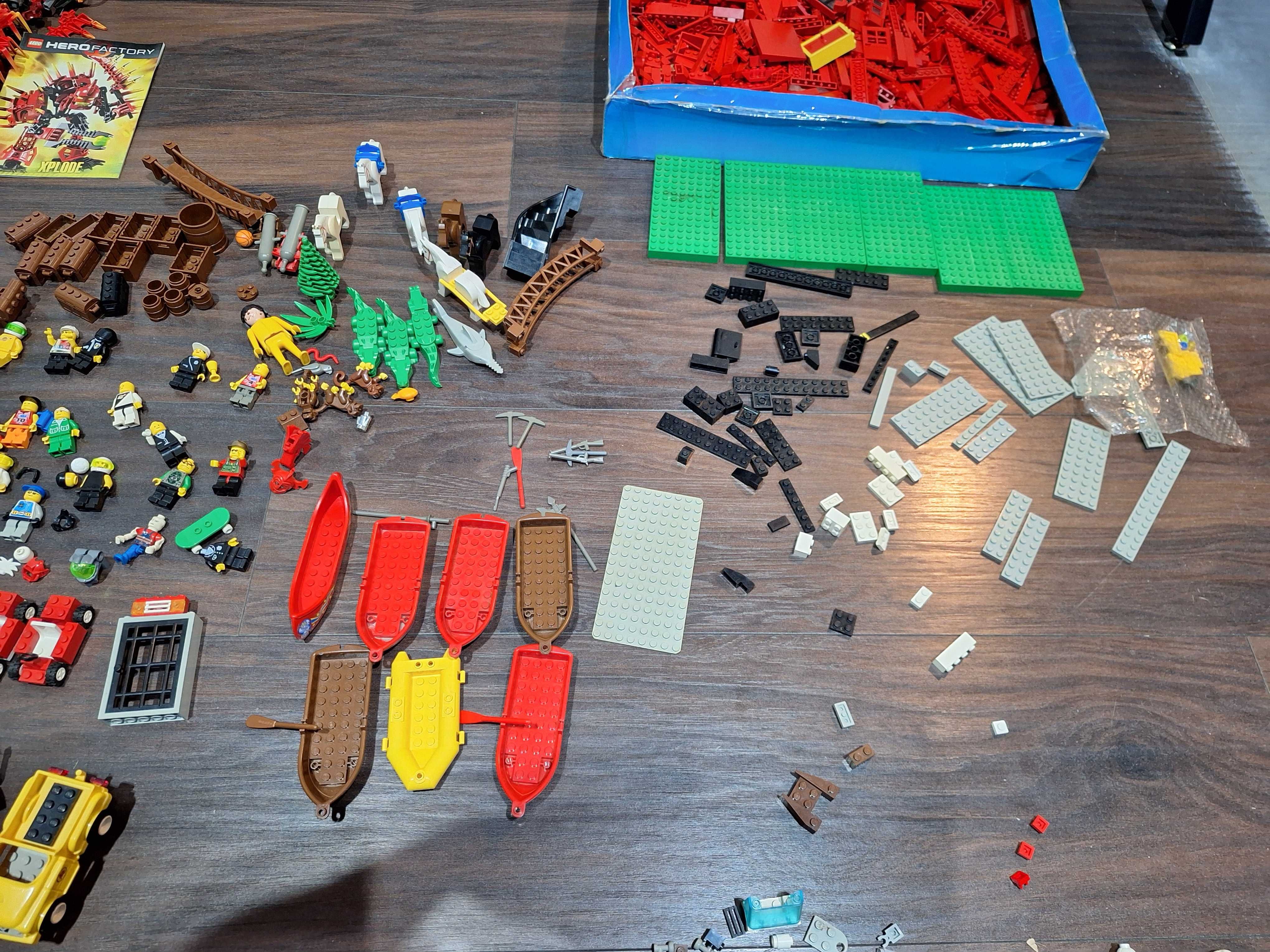 Klocki Lego różne rodzaje