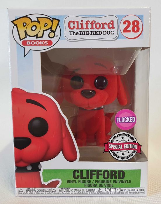 Funko Pop Clifford The Big Red Dog (Flocked) #28