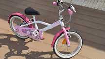 Bicicleta Infantil Menina 16" 4-6 anos