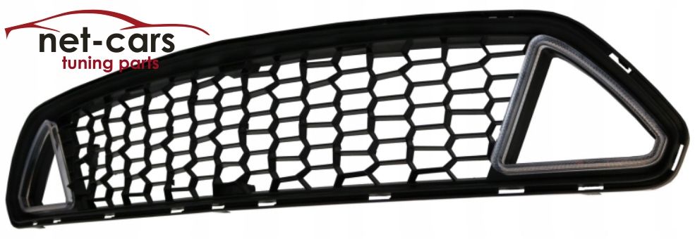 Grill Kratka zderzaka LED FORD MUSTANG 6 15-17 wzór GT 500 RTR