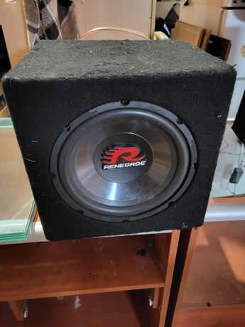 RENEGADE RBK550 550 WATT Basspack Subwoofer samochodowy Wzmacniacz moc