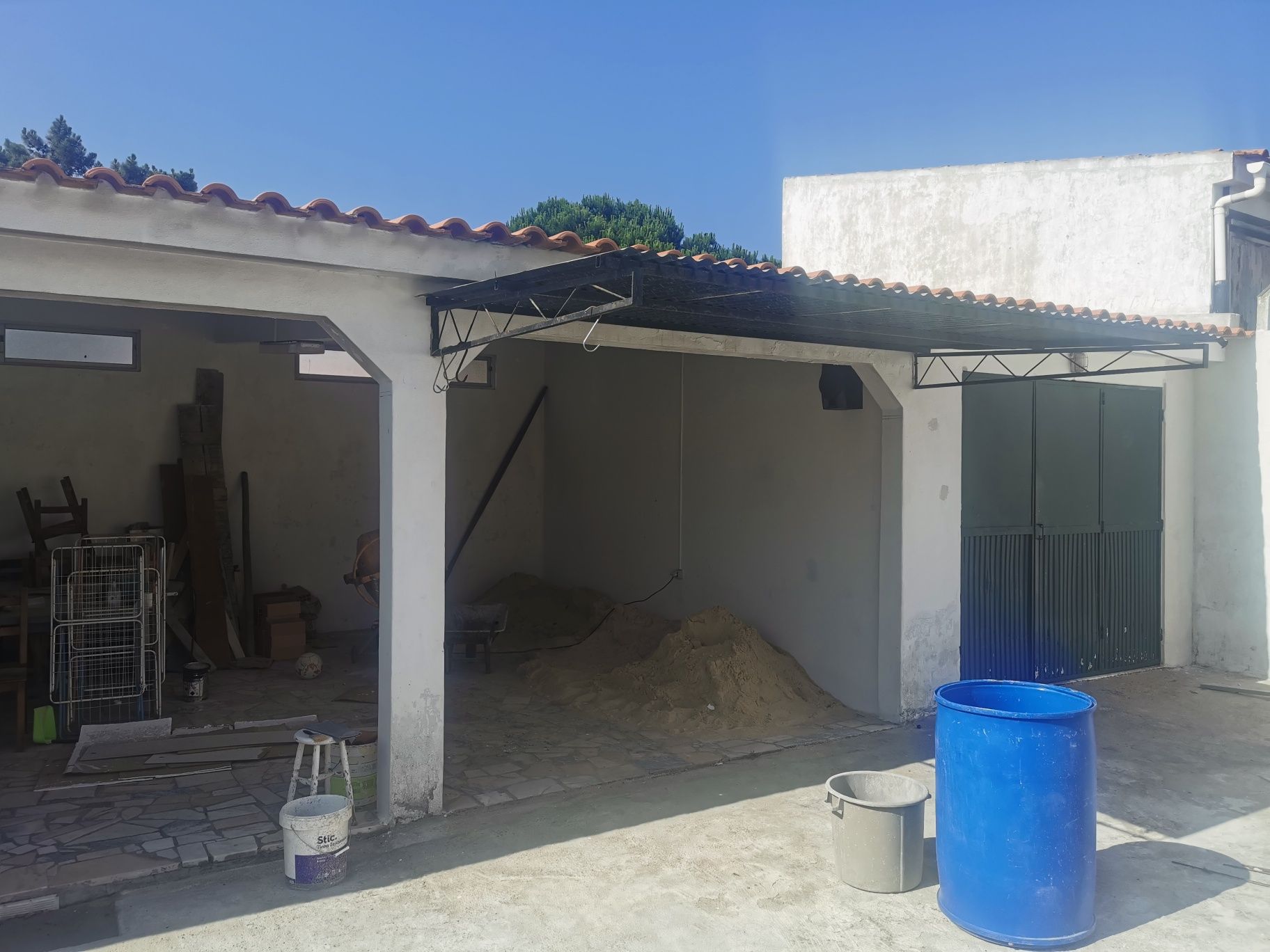 Telheiro exterior usado