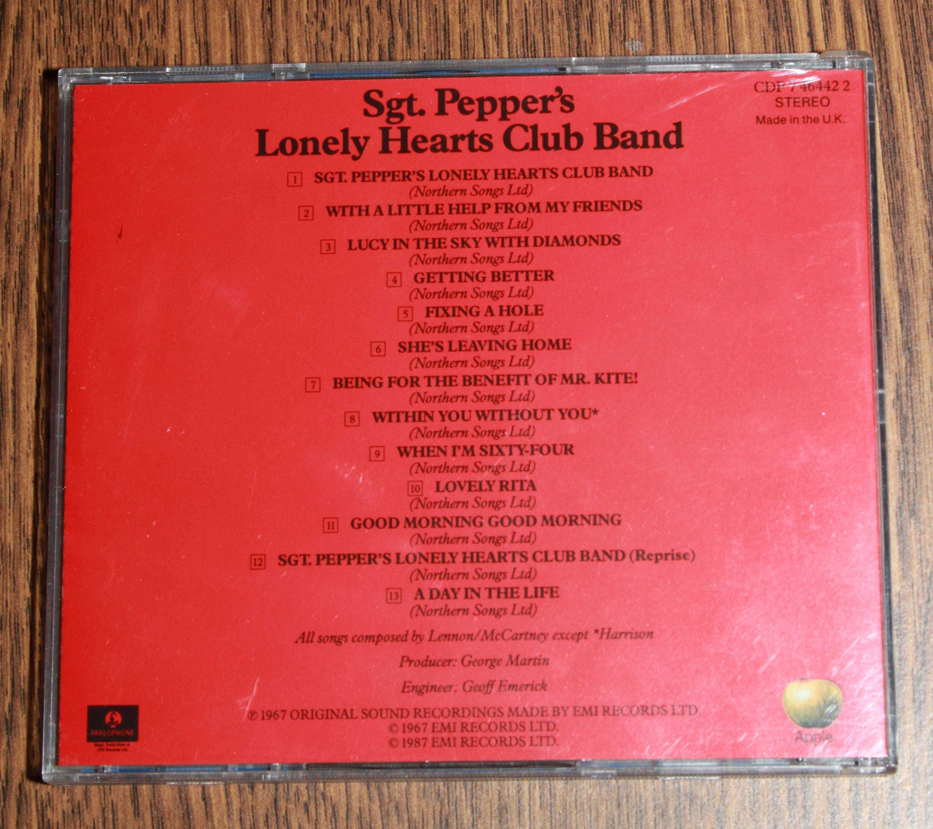 The Beatles – Sgt. Pepper's Lonely Hearts Club Band (CD)