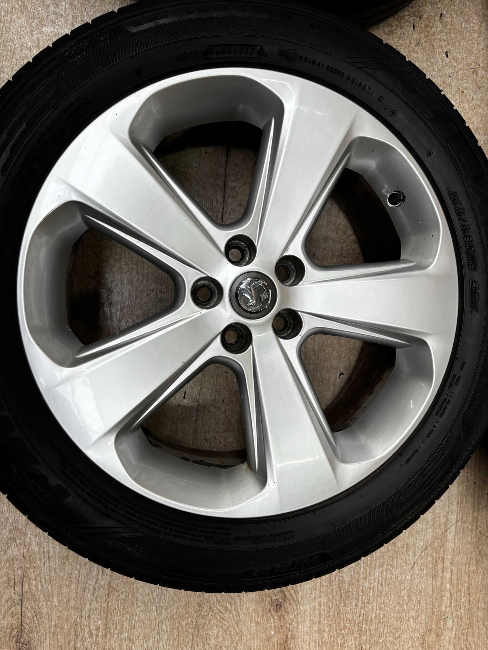 Koła komplet kół felgi Opel Mokka / Zafira C 215/55/R18