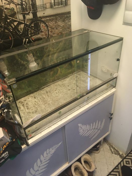 Terrarium z oświetleniem