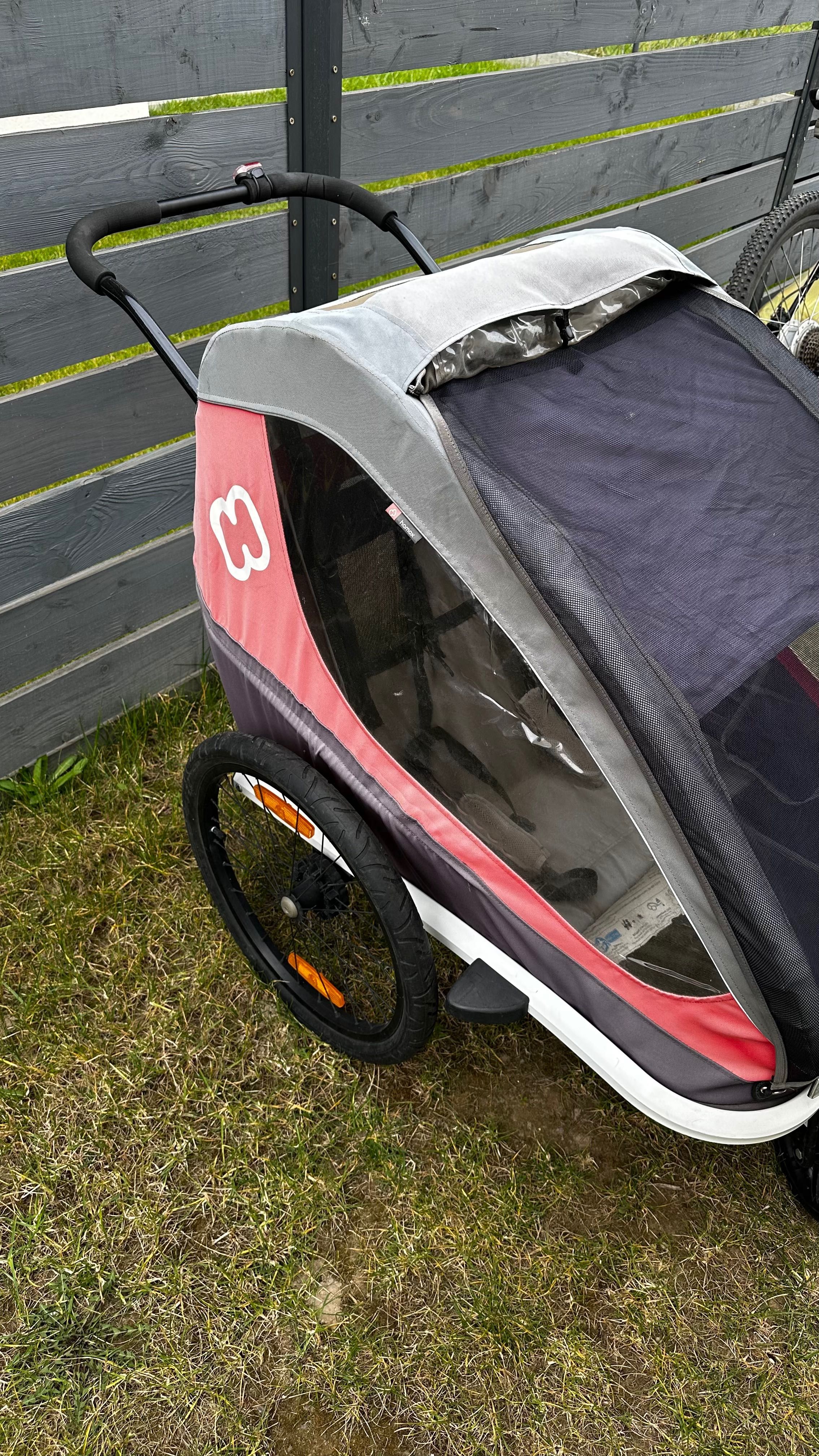 Przyczepka rowerowa Hamax, 2 osoby