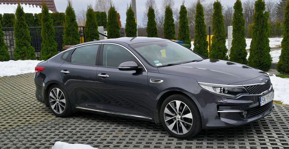 Kia Optima Salon PL. Stan bardzo dobry. Skórzana tapicerka. Felgi 18''