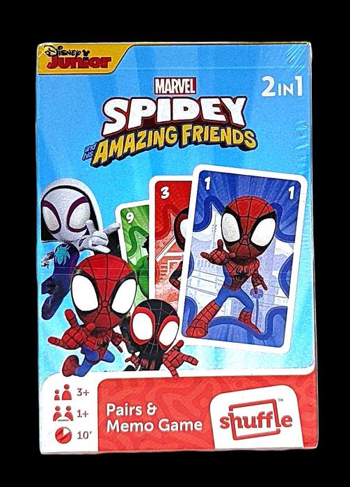 Gra 2w1 Piotruś i Memo Spidey i Super Kumple