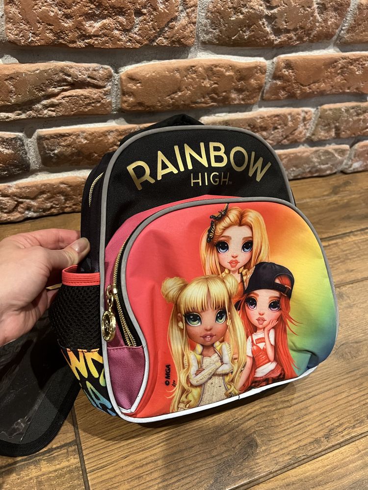 Oryginalny plecak Rainbow High na Mikołajki do przedszkola   piórnik