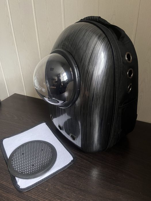 Рюкзак переноска для котів маленьких собак з ілюмінатором до 8 кг