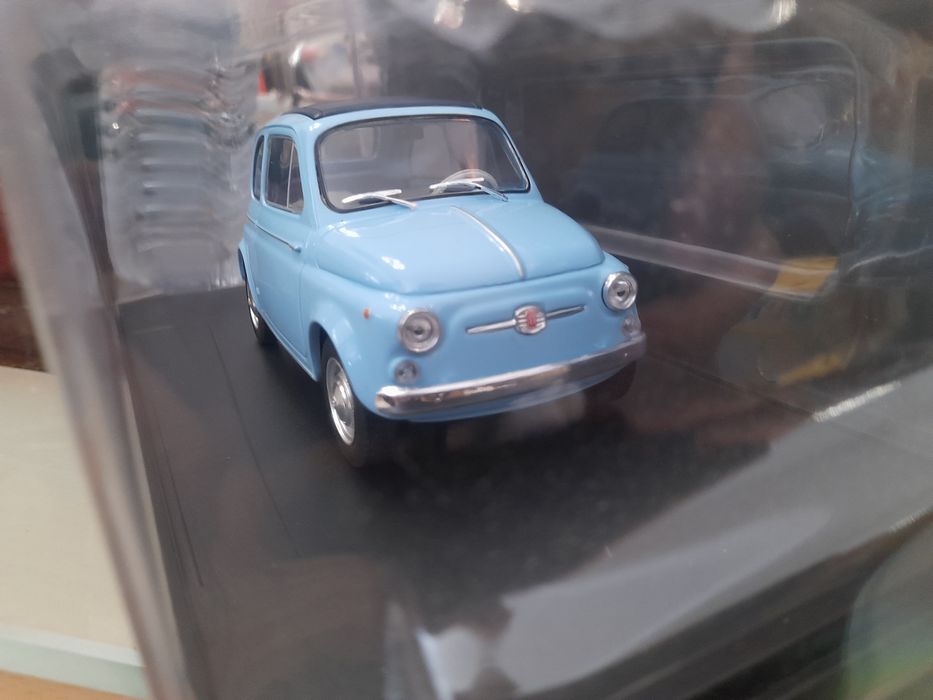 Carros Citroën Visa e GS - Peugeot 504 - Fiat 500 novos escala 1:24