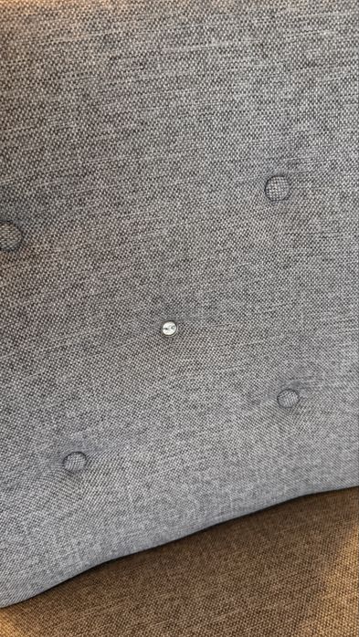 Krzeslo materialowe pikowane. Zestaw 8 krzeseł