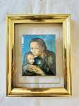 Quadro em esmalte a fogo - reprodução Picasso