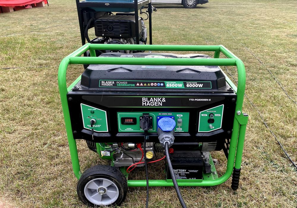 Agregat prądotwórczy 6kw Wynajem