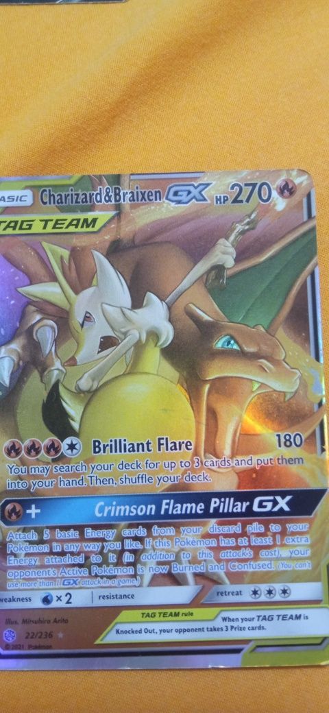 Carta Pokémon GX